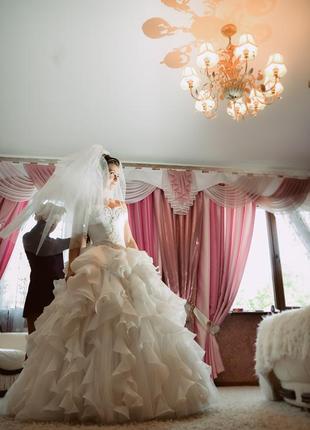 Весільна сукня corall оксана муха/ свадебное платье corall  оксана муха1 фото