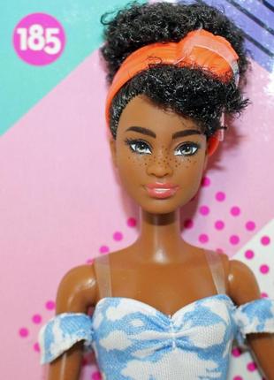 Кукла barbie fashionistas dolls, барби модница black up-do hair2 фото