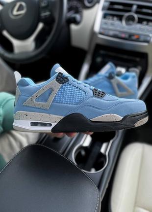 Кроссовки nike air jordan retro 4 se university blue7 фото