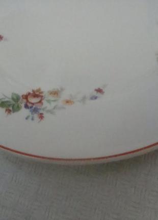 Антикварная тарелка фарфор германия №т1156 фото