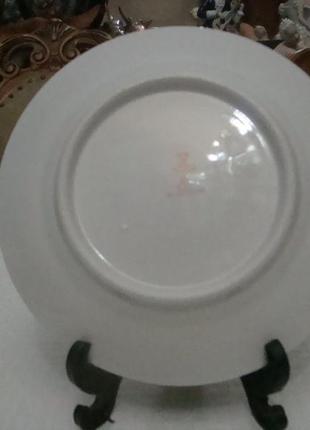 Антикварная тарелка фарфор германия №т1157 фото