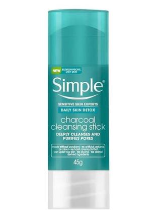 Очищающий стик  для лица daily skin detox charcoal cleansing stick1 фото