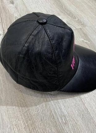 Чоловіча шкіряна кепка yamaha5 фото