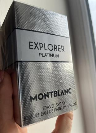 Montblanc explorer platinum