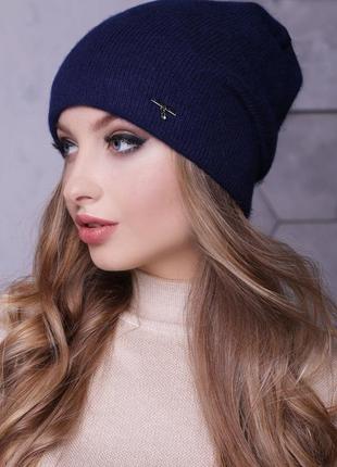 Жіноча ангорава шапка "селін"