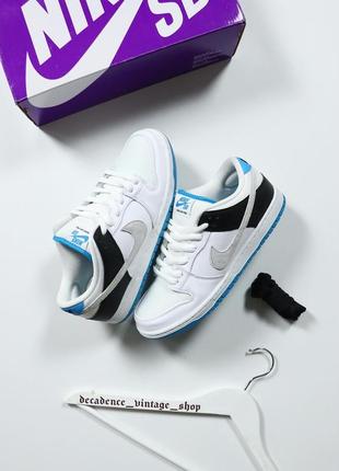 Оригинал. новые nike sb dunk low pro laser blue кросівки skateboarding supreme sk8 blazer shane ishod prod stefan janoski jordan