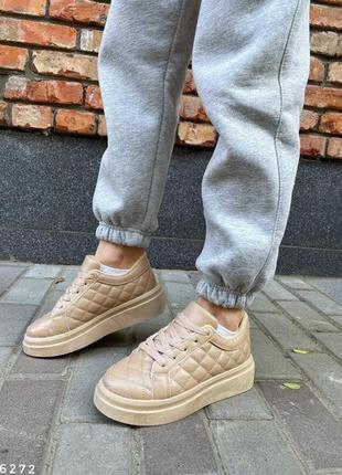 Теплі на хутрі кросівки на платформі кеди / осінь евро зима кроссовки на платформе