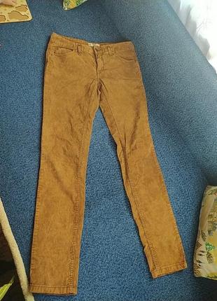 Вельветовые скинни на высокий рост