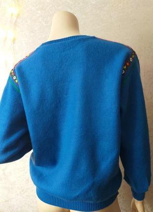 Кофта светр джемпер з вишивкою ✅1+1=33 фото