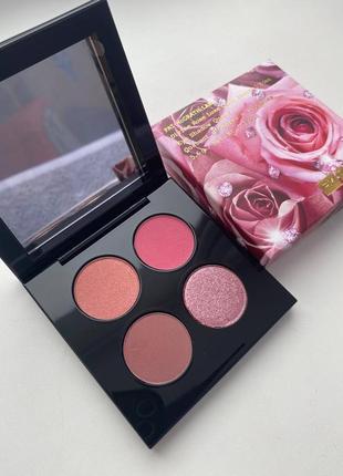 Палетка теней pat mcgrath labsdivine rose luxe quad