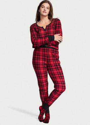 Термальная хлопковая пижама victoria's secret оригинал3 фото