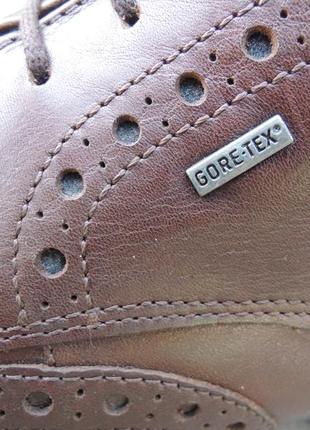 Кожаные туфли лоферы lloyd gore-tex р.446 фото