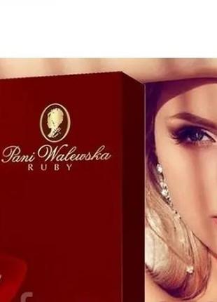 Pani walewska ruby 30 мл. женский парфюм госпожи валевский руби6 фото