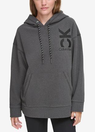Женская худи calvin klein. полностью флис.