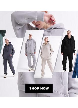 ❗ распродаж до - 03.12 ❗ серый спортивный костюм oversize