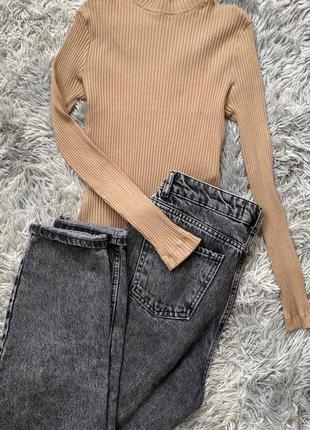 Боди в рубчик