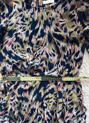Платье 100./‘ шелк whistles на подкладке оригинал бренд размер s,xs (10)6 фото