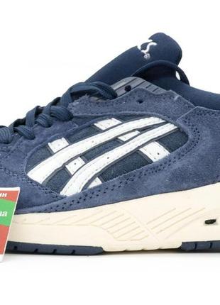 Женские кожаные кроссовки asics gt-coolxpress синие. топ качество! 36. размеры в наличии: 36, 37.3 фото