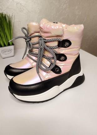 Дутики для дівчаток фірми clibee apawwa