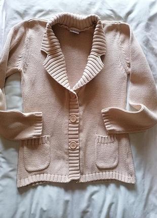 Светер - піджачок  з карманами