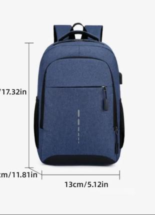 Рюкзак для ноутбука/рюкзак для студентов и школьников/портфель/для путешествий/дорожей1 фото
