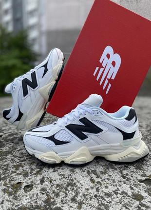 New balance 9060 white black