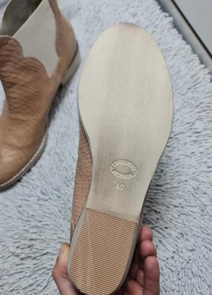 Женские ботинки челси paola ferri  италия оригинал кожа 40 размер km262 фото