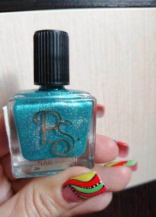 Лак блестки цветные 10мл