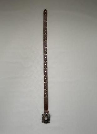 Винтажный кожаный ремень, редкость