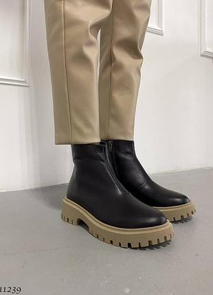 Черевики шкіряні зимові5 фото