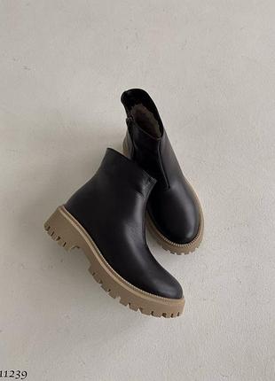 Черевики шкіряні зимові9 фото