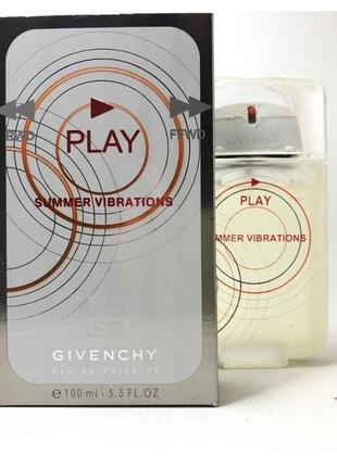 Чоловіча туалетна&nbsp;вода play summer vibrations 100 ml