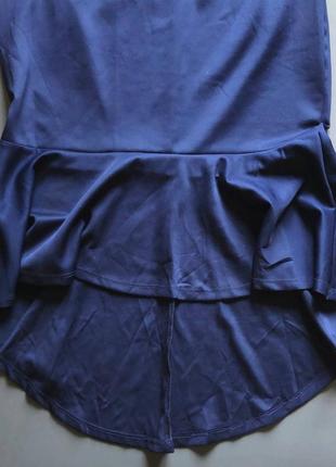 Коктейльне плаття синє xl9 фото