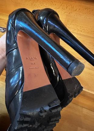 Ботильони черевики жіночі на високих підборах натуральна шкіра бренд оригінал5 фото