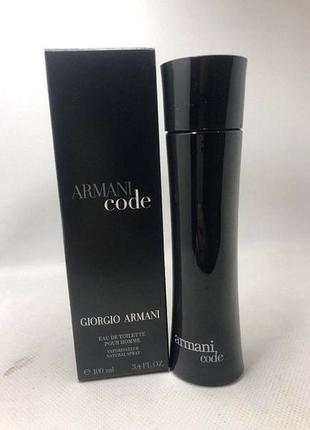 Чоловічий парфум giorgio armani sleeve code (джорджіо армані код) 100 мл