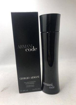 Чоловічий парфум giorgio armani code (джорджіо армані код) 100 мл