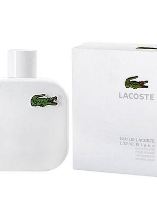 Чоловіча туалетна вода lacoste eau de lacoste l.12.12 blanc (лакс о де лакост л.12.12 бланк)1 фото