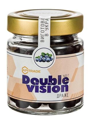 Драже "double vision" 140 г, аналог драже чорниця на перзі (тенторіум)