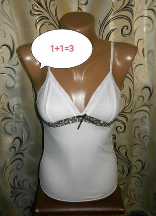 1+1=3 жіноча трикотажна майка donna