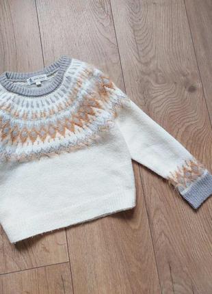 В'язаний теплий светр джемпер пуловер вязаный теплый свитер джемпер пуловер 122 см3 фото