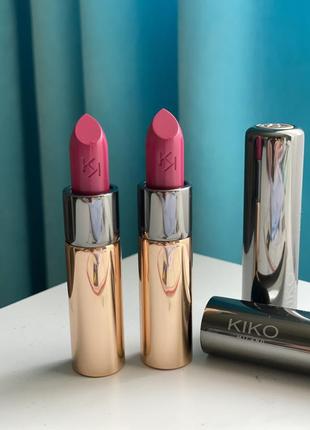 Кремовая помада kiko milano gossamer emotion creamy lipstick 127