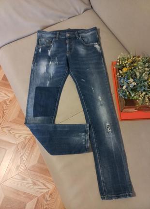 Dsquared2 oriгинал джинсы с потертостями и дирками