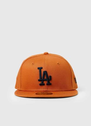 Кепка new era la dodgers league essential brown 59fifty