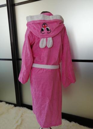 Дитячий махровий халат 11-12 років пр-під туреччина, велюр/махра в наявності забарвлення