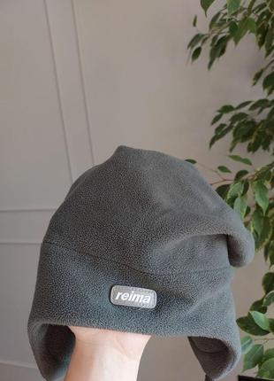 Флісова шапка на флісі reima зимова тепла флисовая шапка на флисе reima зимняя теплая 50 р2 фото