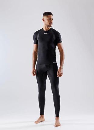 Термоштани craft active extreme x wind pants man black розмір s5 фото