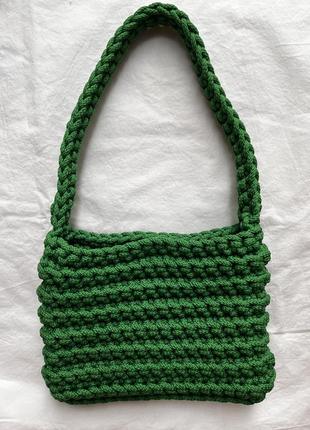 Вязаная сумка от укр бренда zinka bags