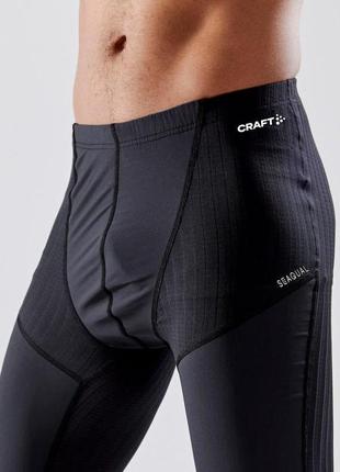 Термоштани craft active extreme x wind pants man black розмір s4 фото