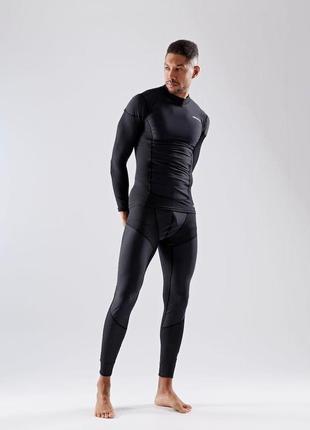 Термоштани craft active extreme x wind pants man black розмір s5 фото