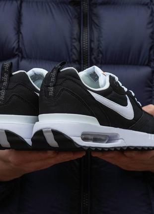 Nike air max down black white, кросівки найк еір макс чоловічі, кроссовки мужские найк еир макс чёрные4 фото